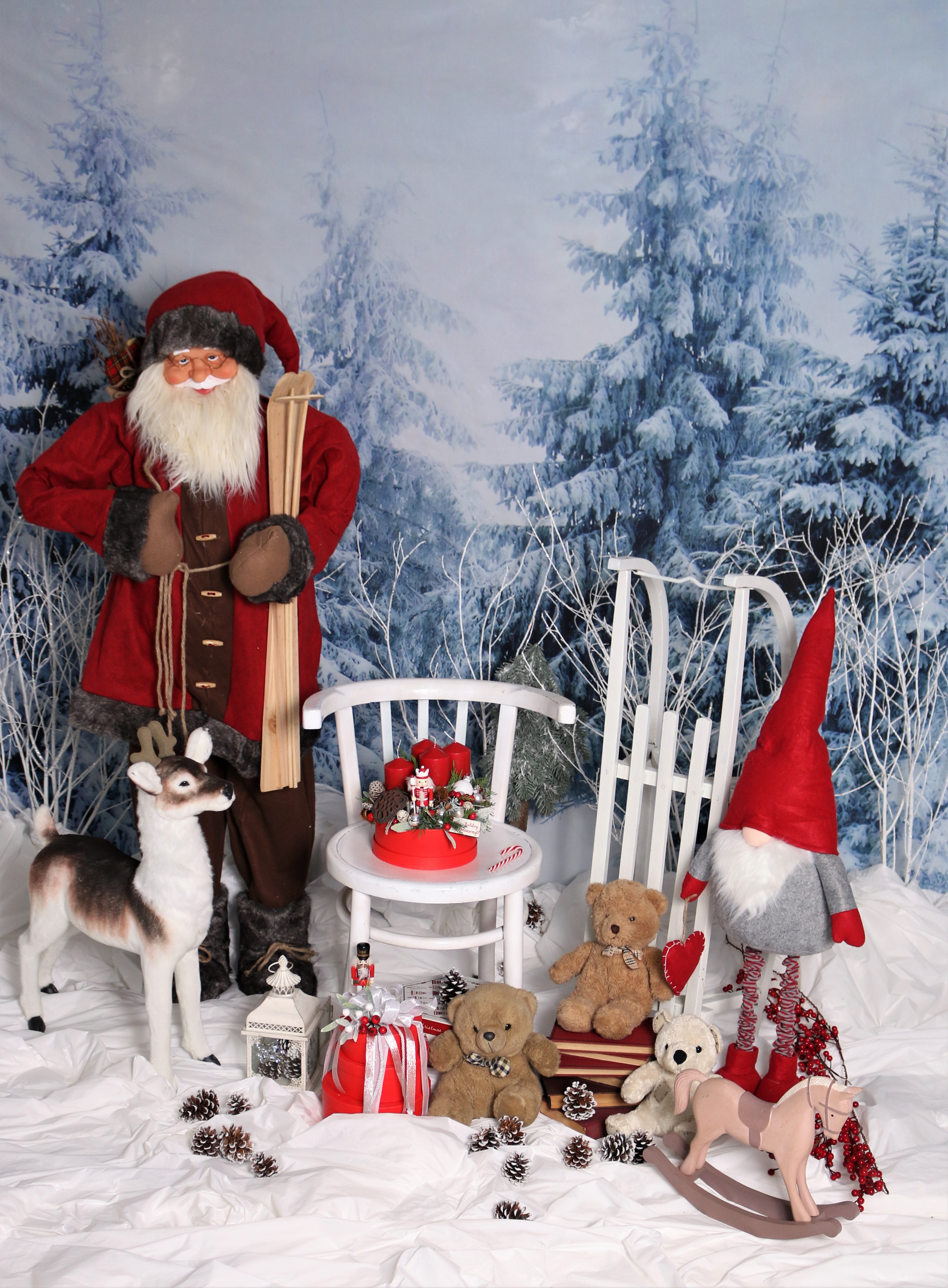 Ünnepi karácsonyi dekoráció