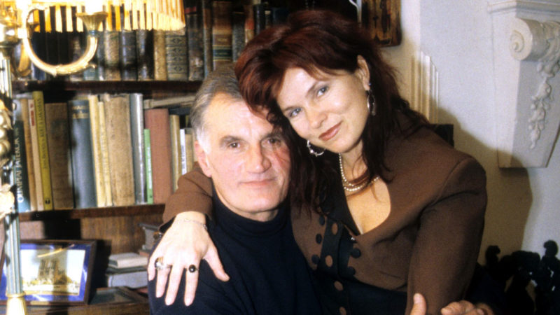 Körtvélyessy Zsolt és felesége, Egerszegi Judit 