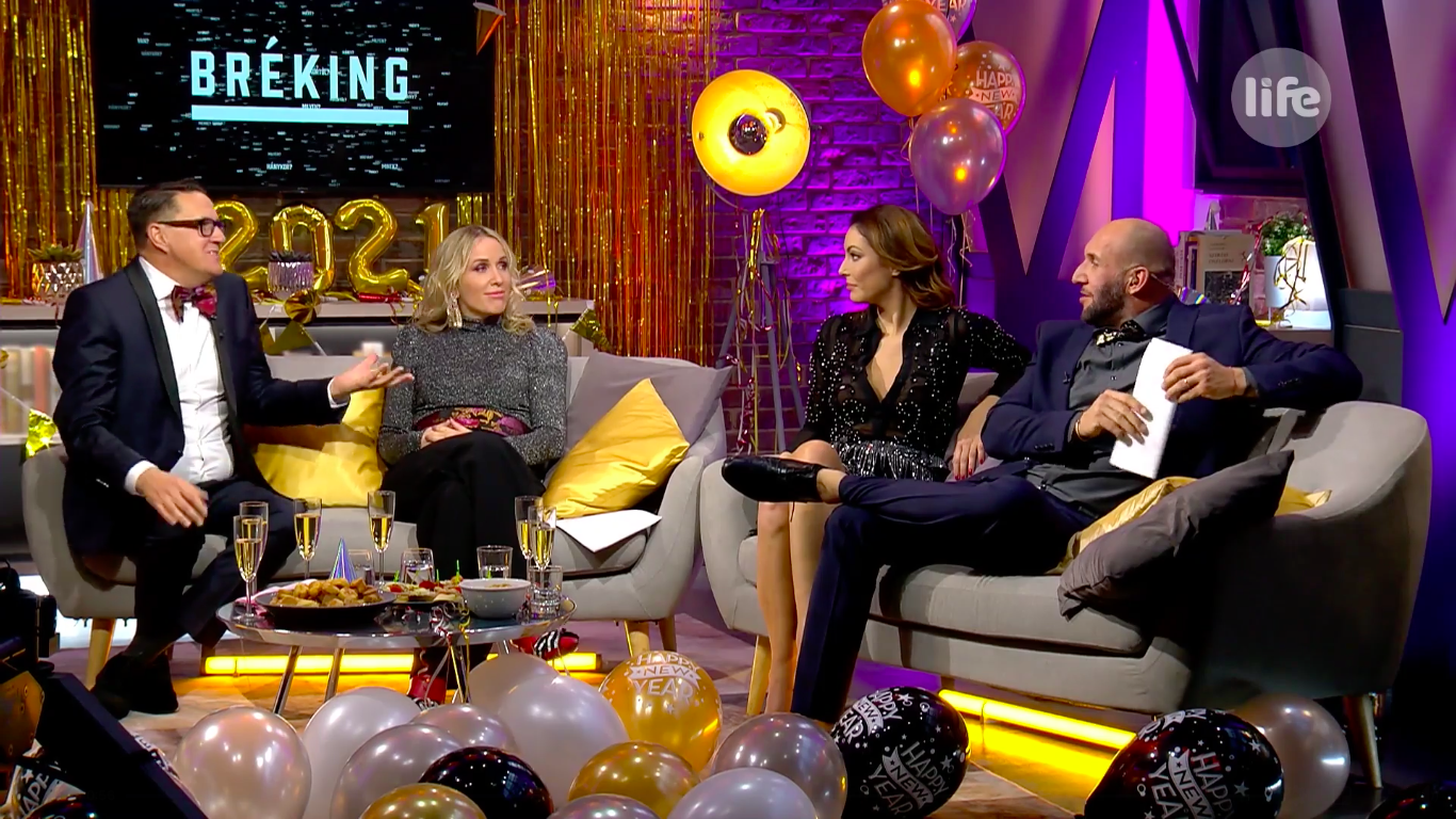 Lagzi Lajcsi Galambos Lajos lefogyott, ez a látszik a szilveszteri műsor fotóin