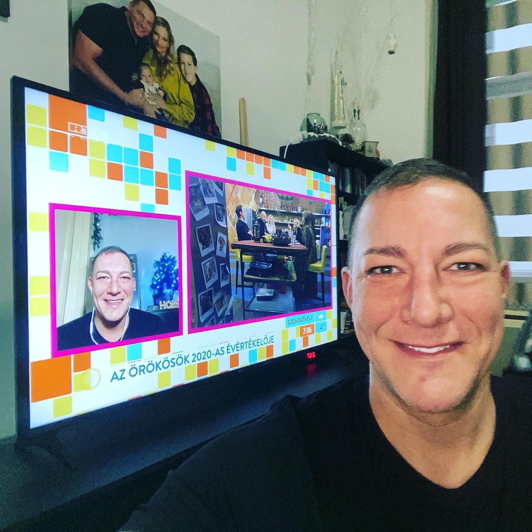 Németh Kristóf online jelentkezett be, hogy "együtt" főzzenek Anikóval