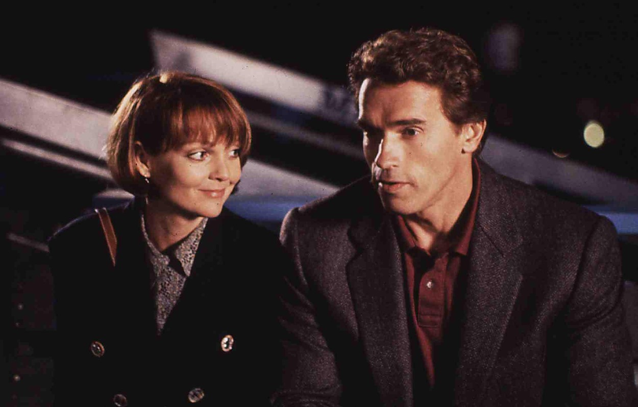 Pamela Reed és Arnold Schwarzenegger az Ovizsaruban (fotó: Profimádia)