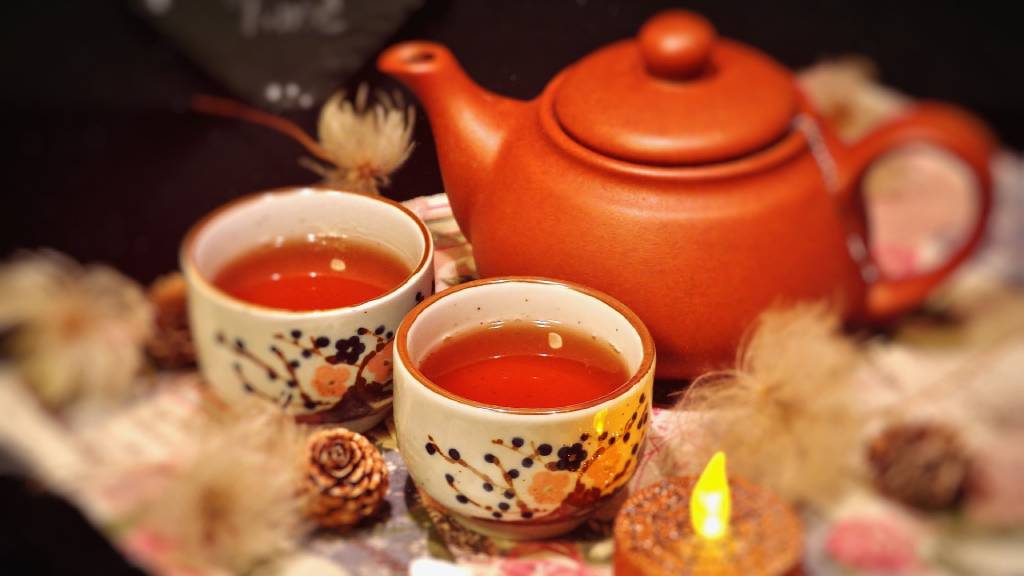 téli forró ital narancssárga