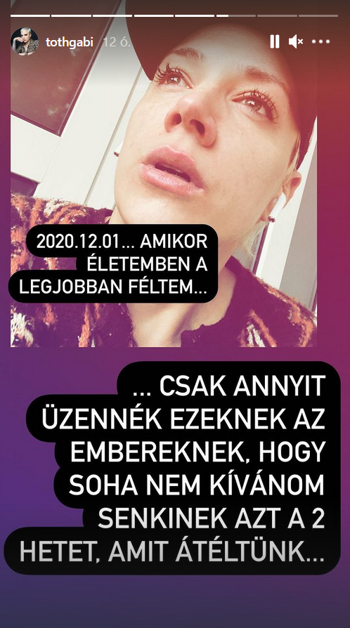 tóth gabi koronavírus
