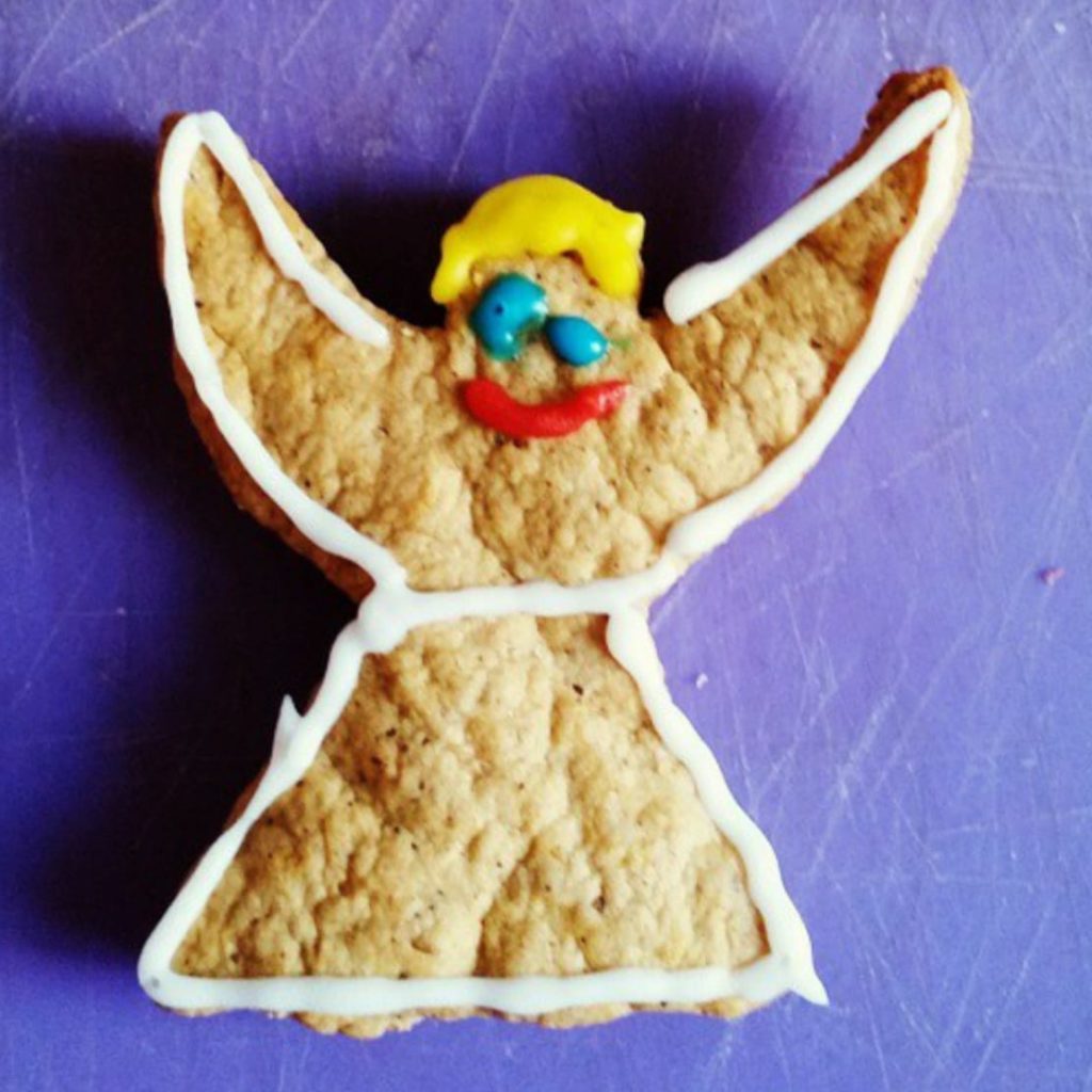 mézeskalács angyalka