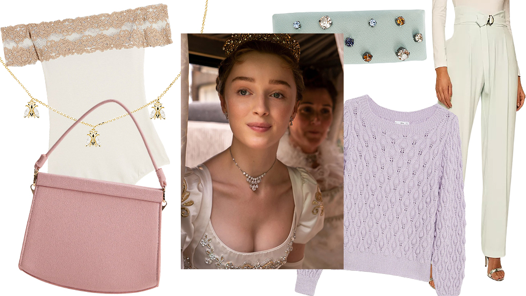 Bridgerton-színek a divatban