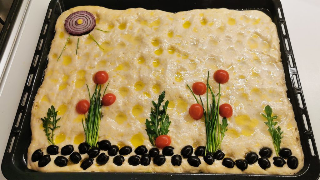 A focaccia újabban nem étel, hanem művészet