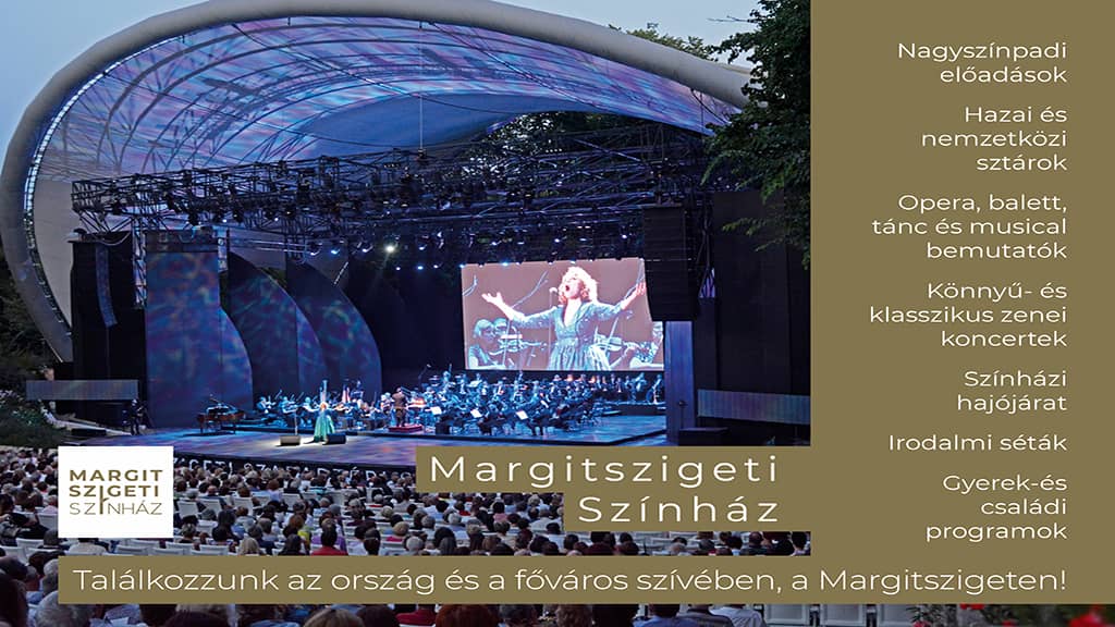 Korábbi évadkezdéssel és bővebb műfaji kínálattal nyit a Margitszigeti Szabadtéri Színház (X)