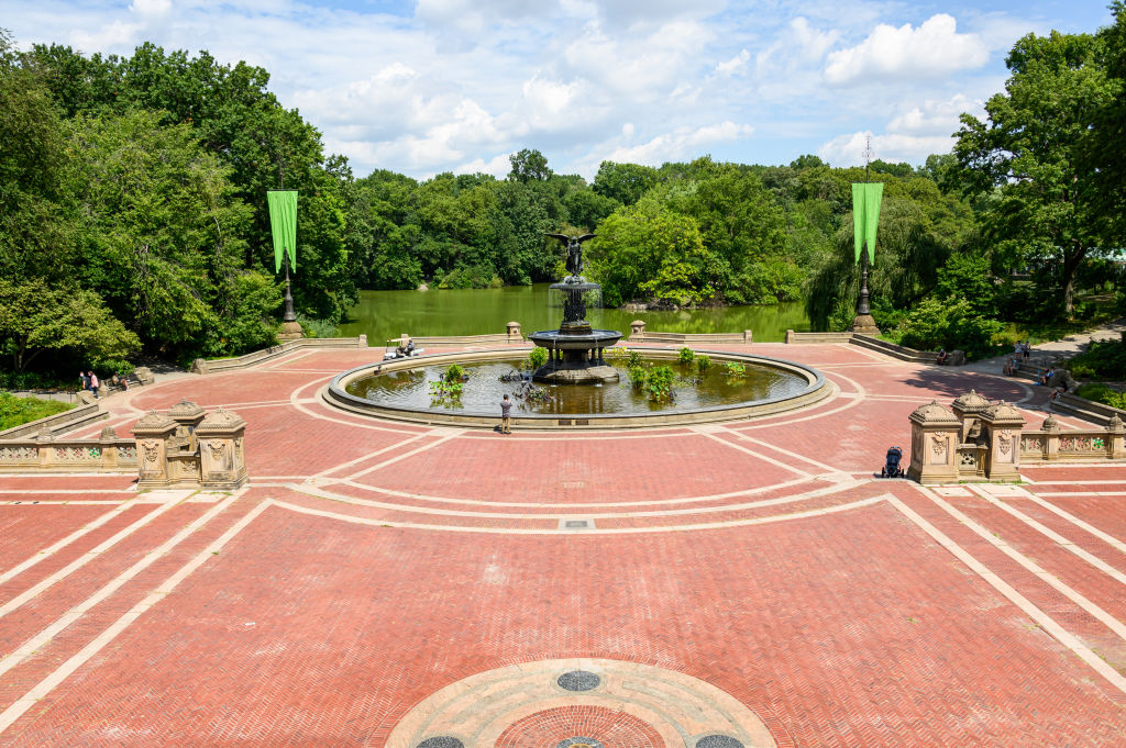 A Bethesda szökőkút 2020-ban