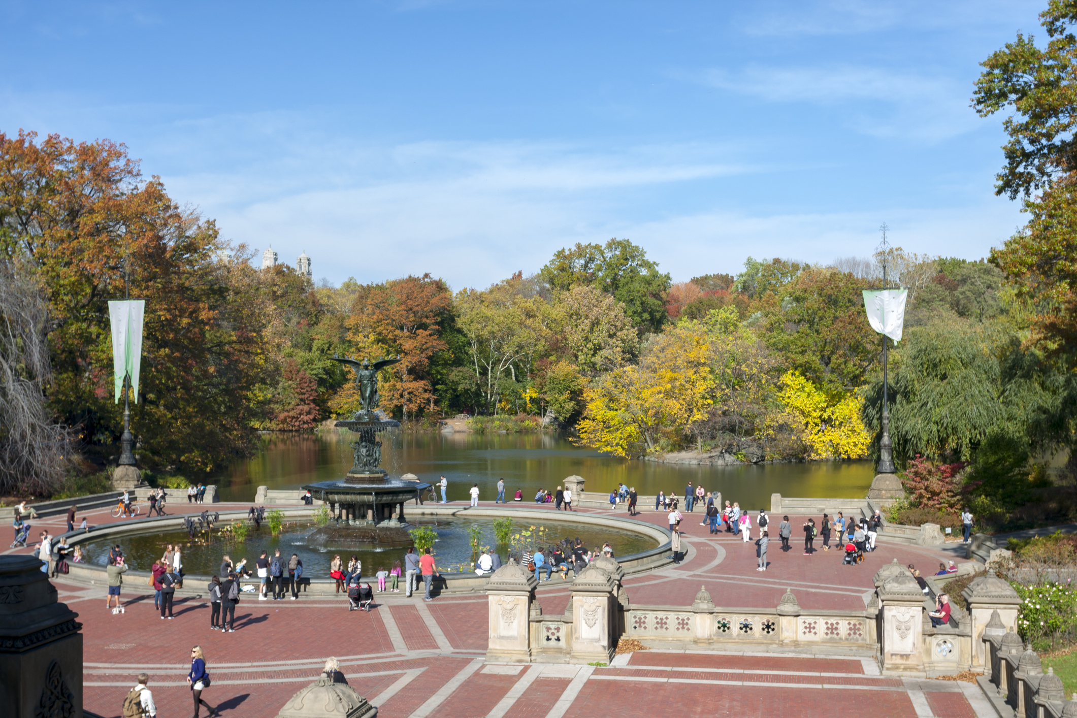 A Bethesda szökőkút a Central Parkban