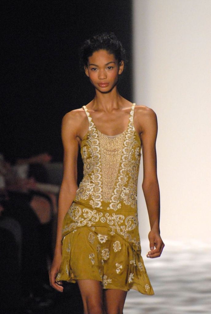 Chanel Iman (Fotó: Carlo Buscemi/WireImage)