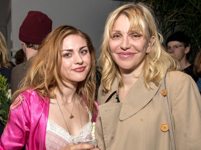 Frances Bean Cobain és Courtney Love