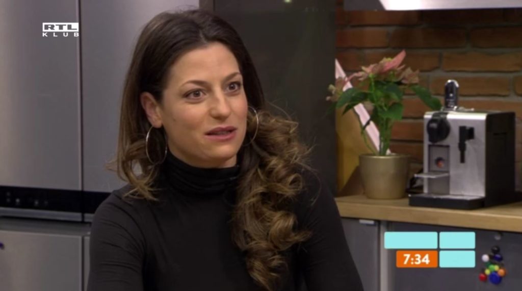 Horváth Sisa Anna a Reggeliben