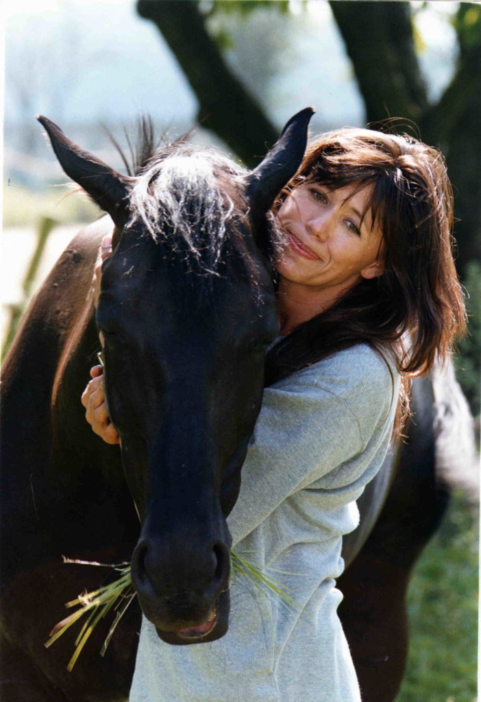 Kiss Mari régen imádott lovagolni (Fotó: Kiss Mari)