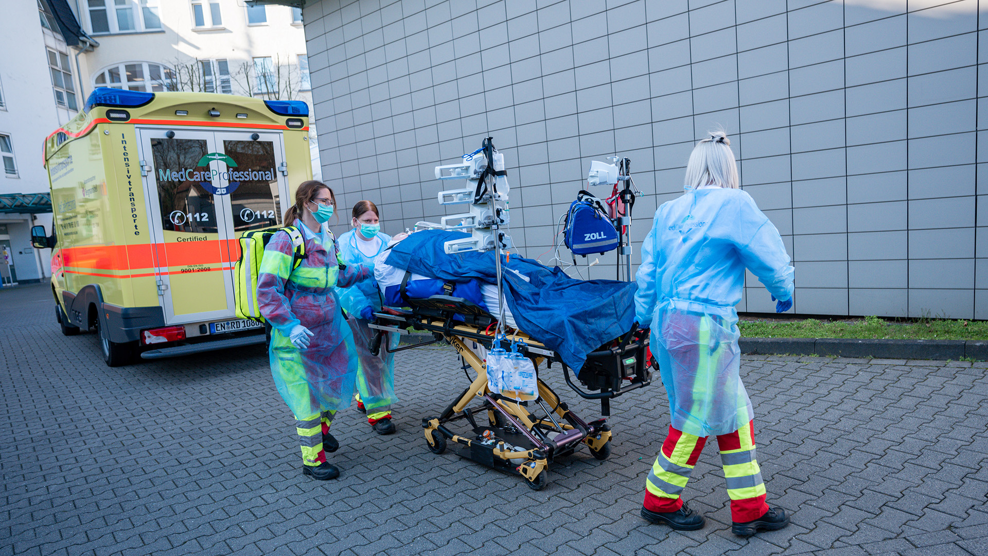 koronavírusos beteg Németországban