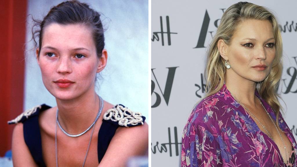 Kate Moss akkor és most