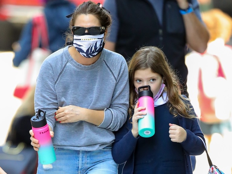 Drew Barrymore és Olive Barrymore Kopelman