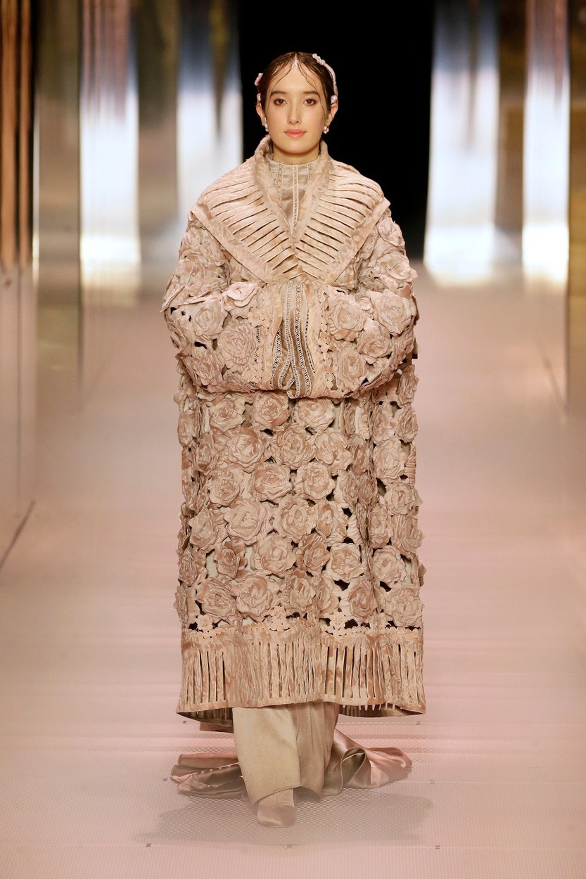 Fendi Haute Couture 2021 tavasz-nyár (Fotó: profimedia)