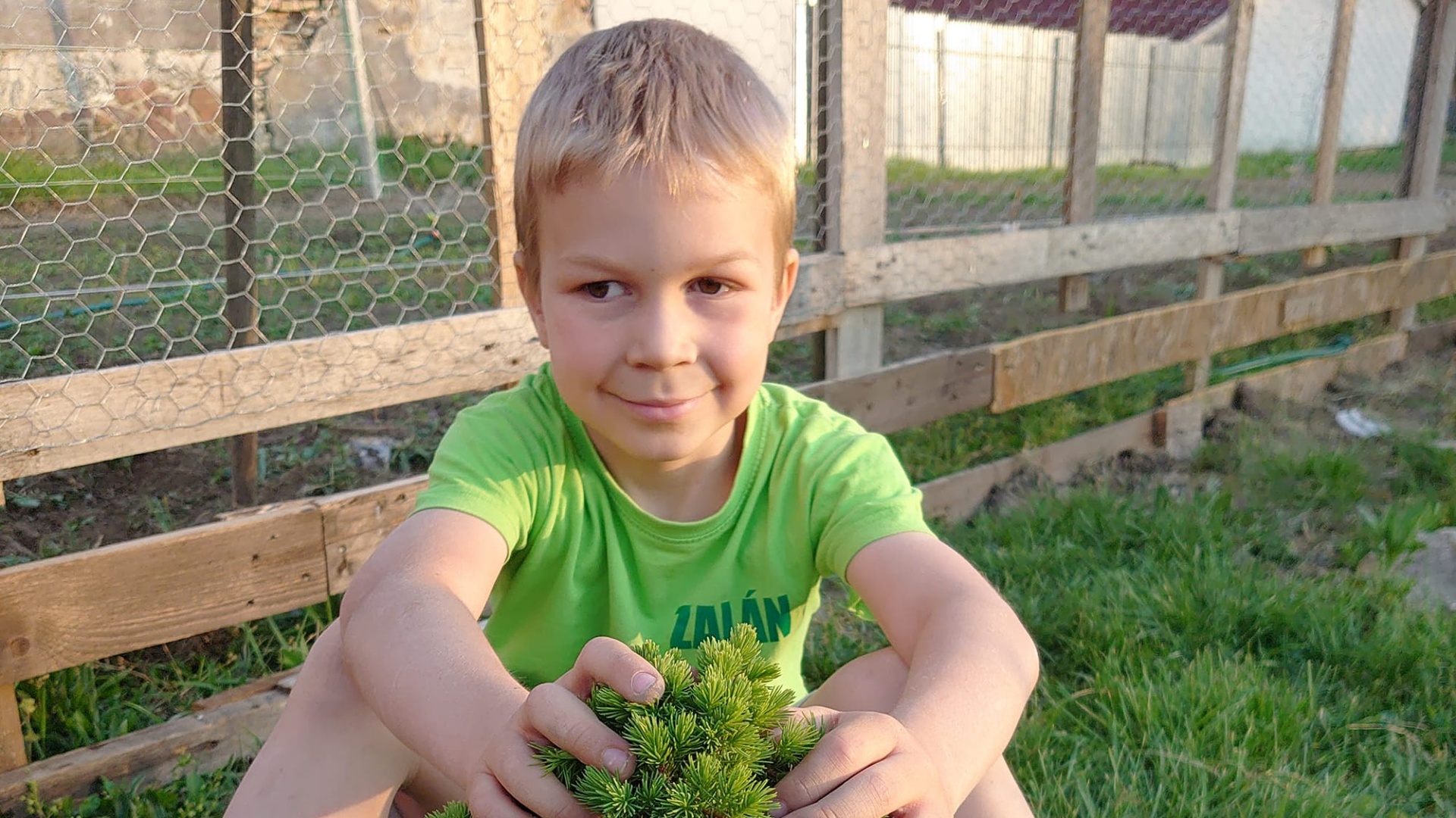 Zalán, a 7 éves szemdaganatos kisfiú