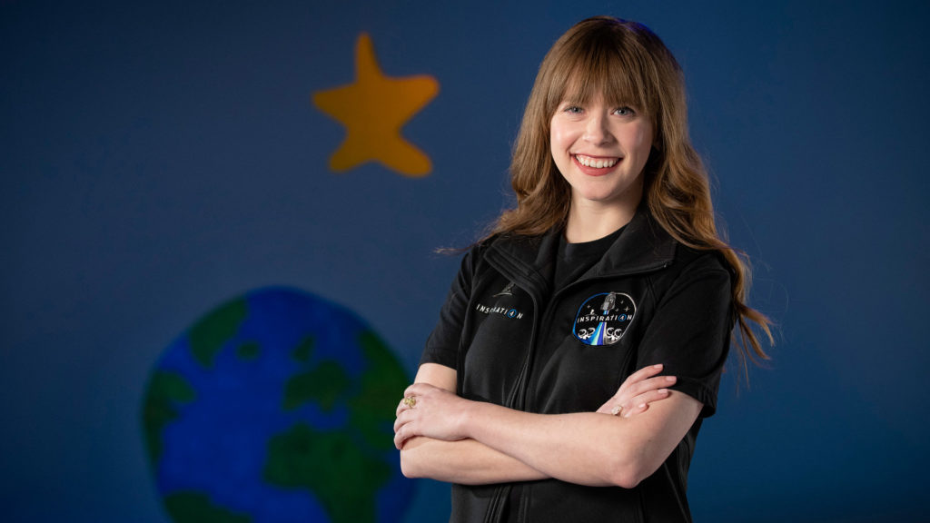 Hayley Arceneaux, az űrutazás egyik legújabb úttörője