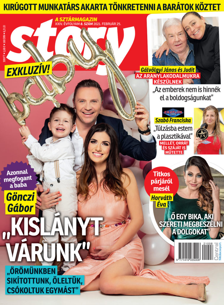 Gönczi Gábor felesége újra terhes