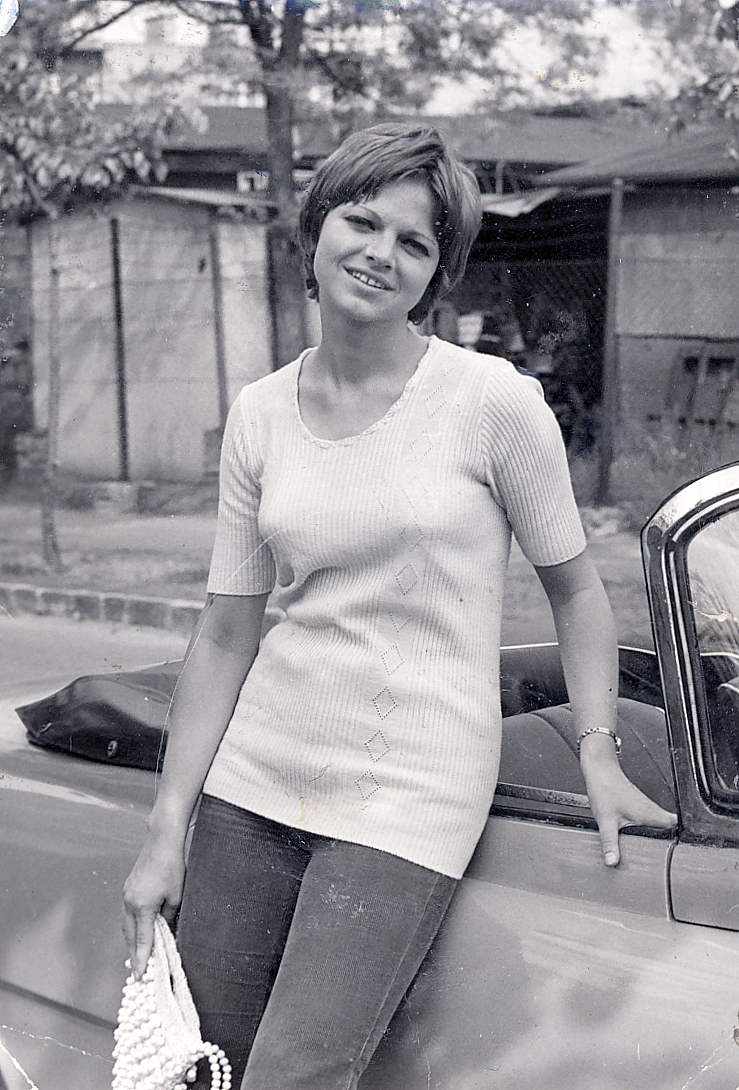 Gór Nagy Mária fiatalon