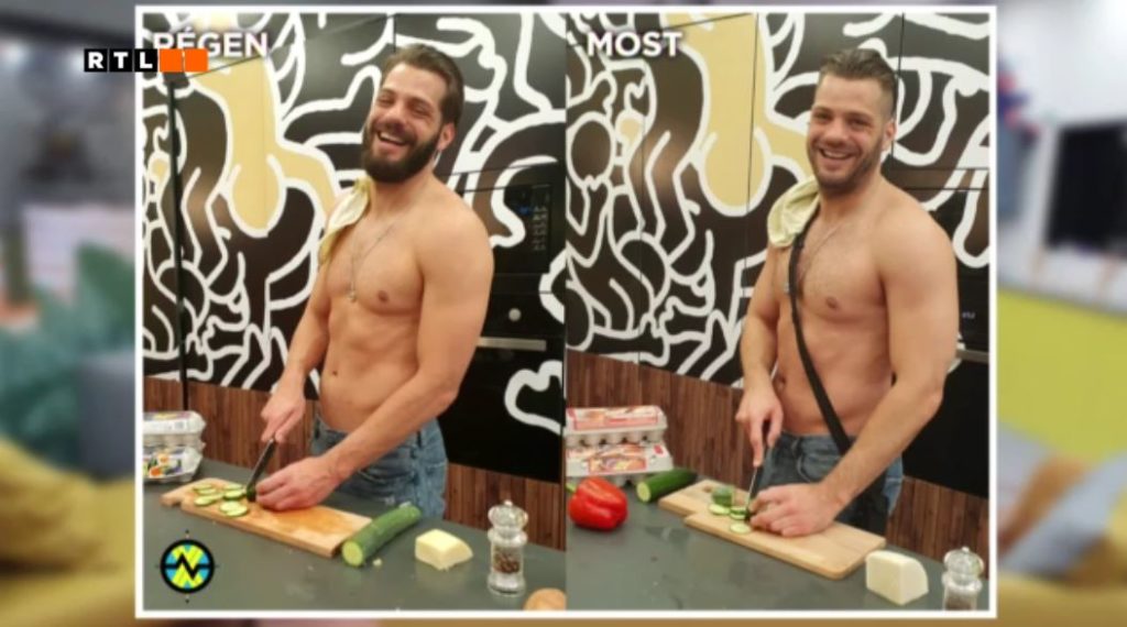 VV Bálint a beköltözésekor és most