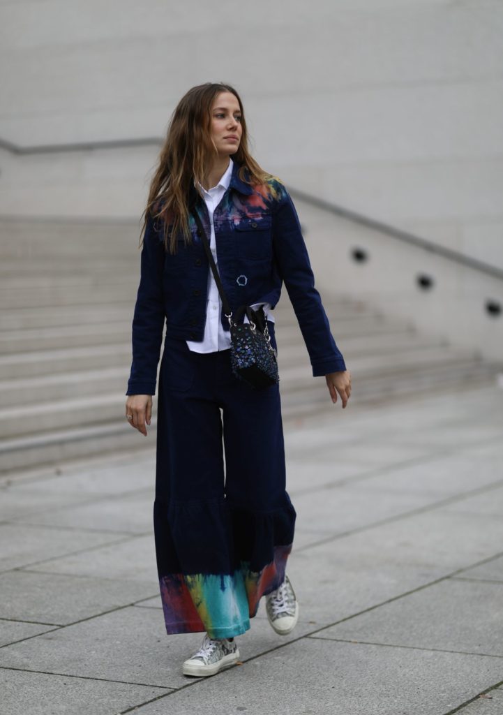 bő szabású farmer divat