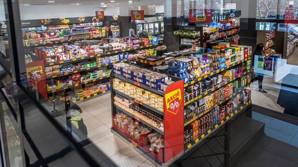 Aldi vásárlótér