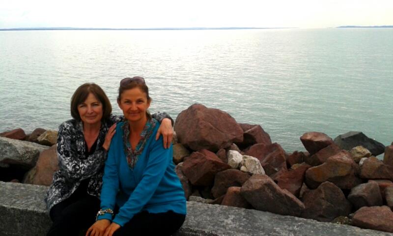 Endrei Judit a lányával