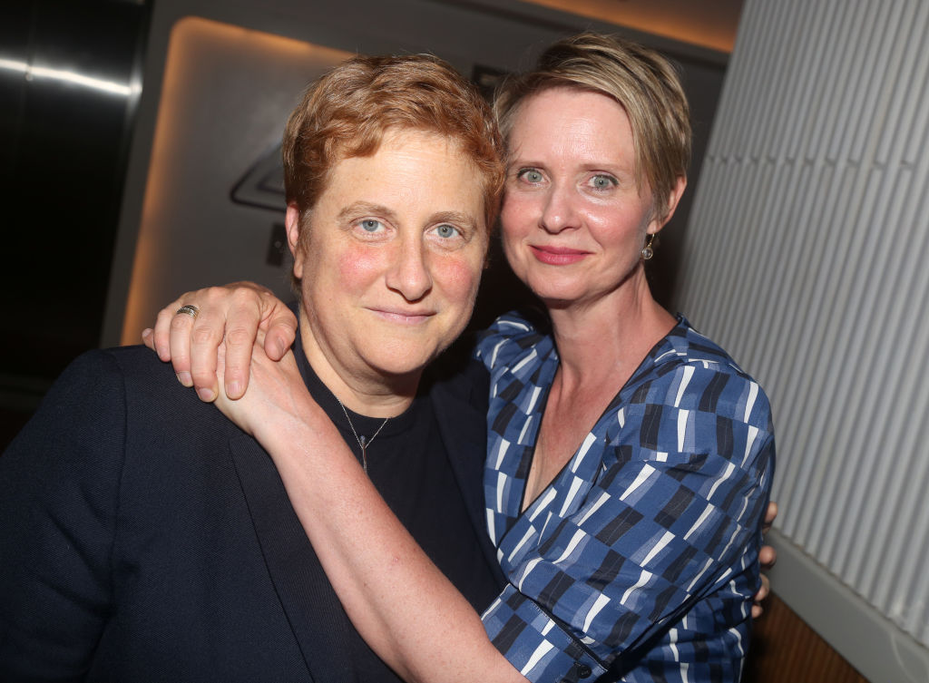 Cynthia Nixon és párja