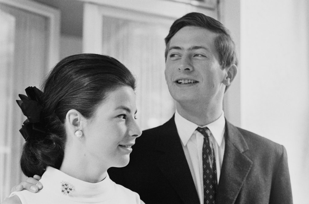 II. János Ádám liechtensteini herceg és felesége Marie hercegnő, 1967. (Fotó: Ronald Dumont/Daily Express/Getty Images)