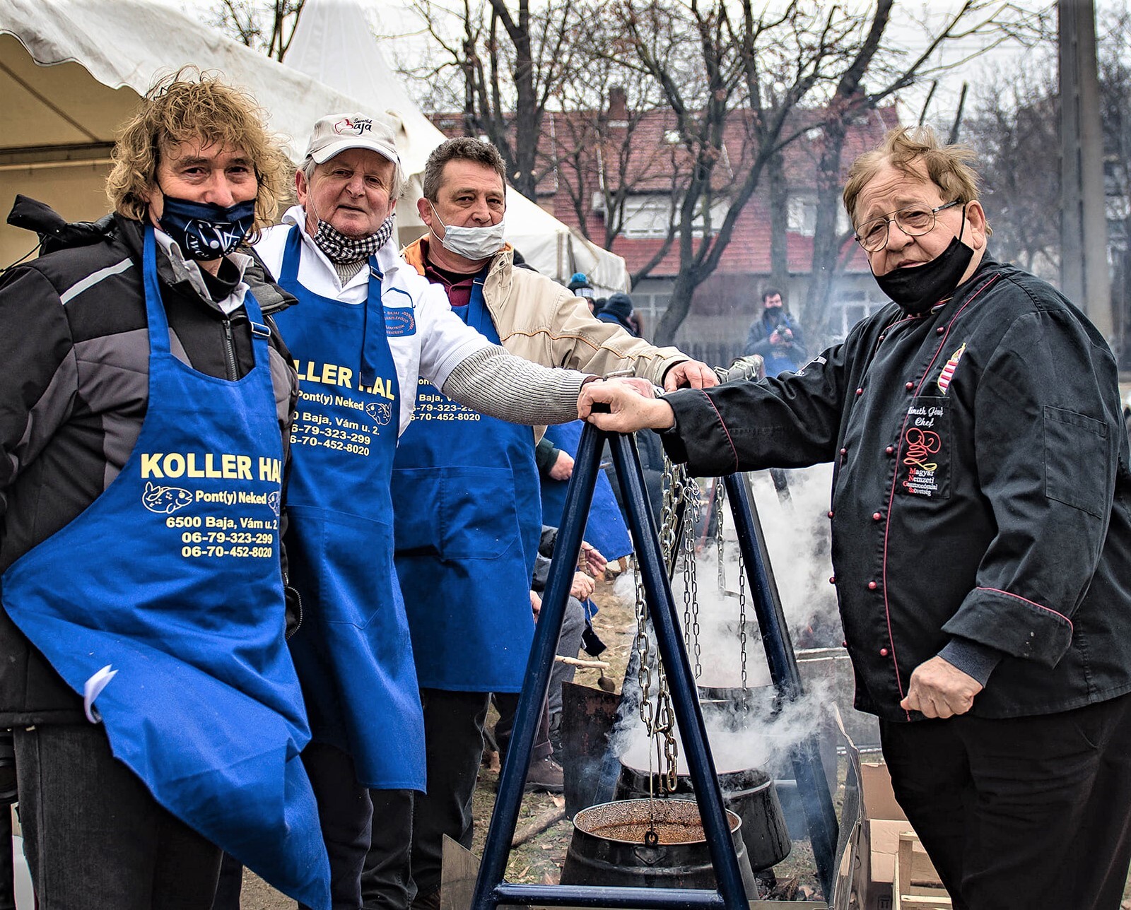 Halászléverseny Baján