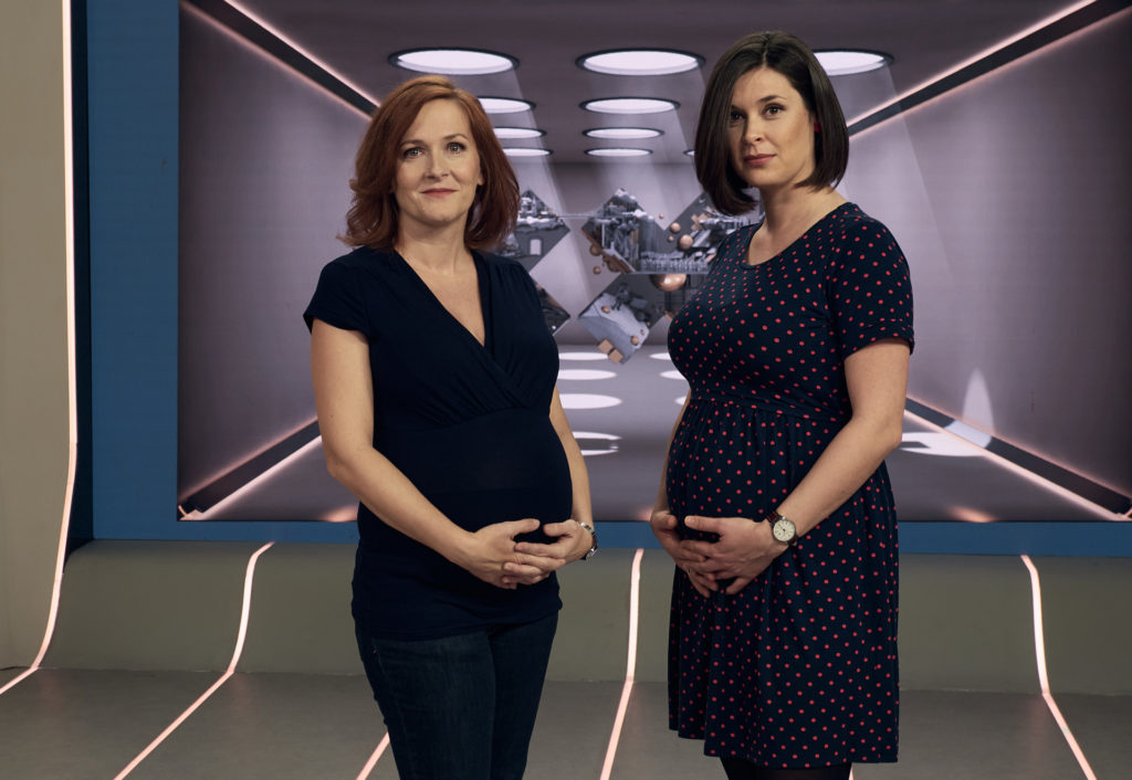 Szondi Vanda és Veress Kriszta a XXI. század riporterei (Fotó: RTL Magyarország)