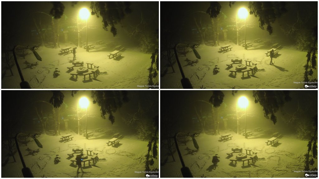 Lánykérés hóba taposott felirattal Dobogókőn