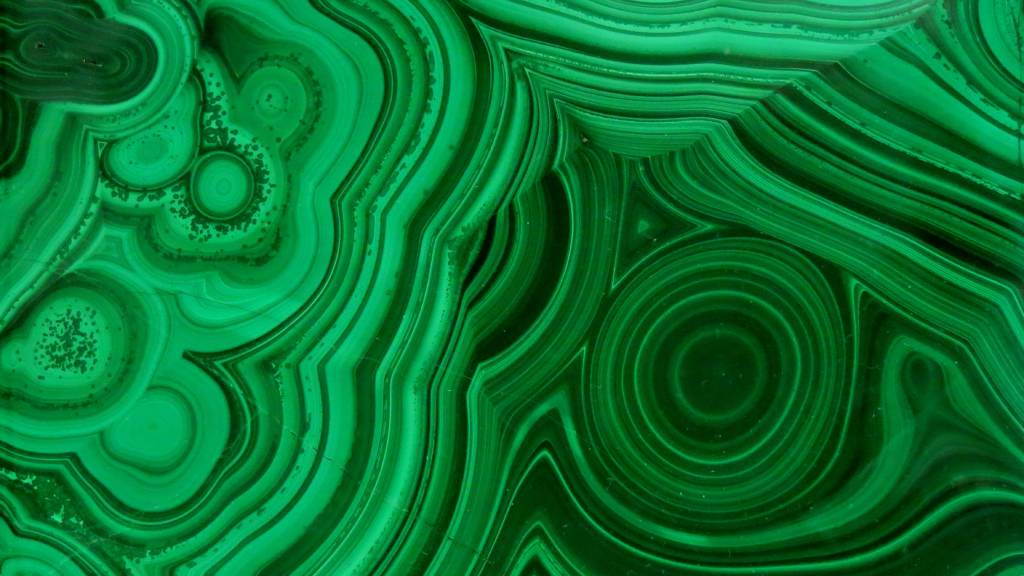 malachit ásvány kristály