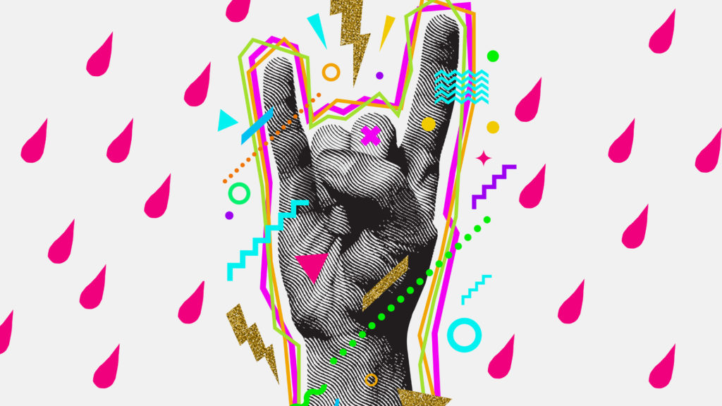 Menstruálj úgy, mint egy rocksztár!