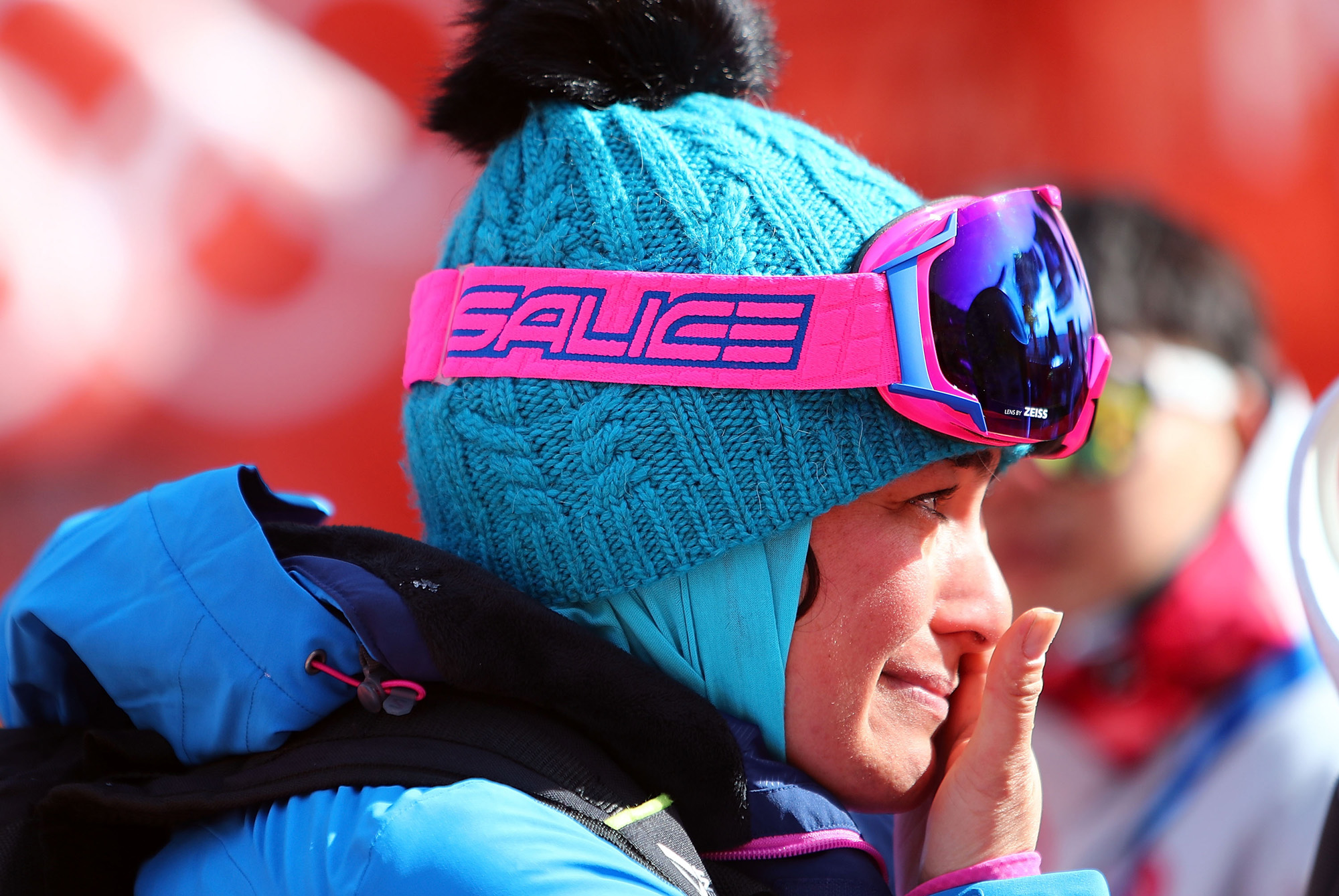 Szamira Szargari, az iráni alpesisí-csapat kapitánya