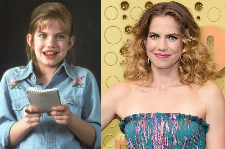Anna Chlumsky egykor és felnőttként (Fotók: Profimedia/Getty Images)