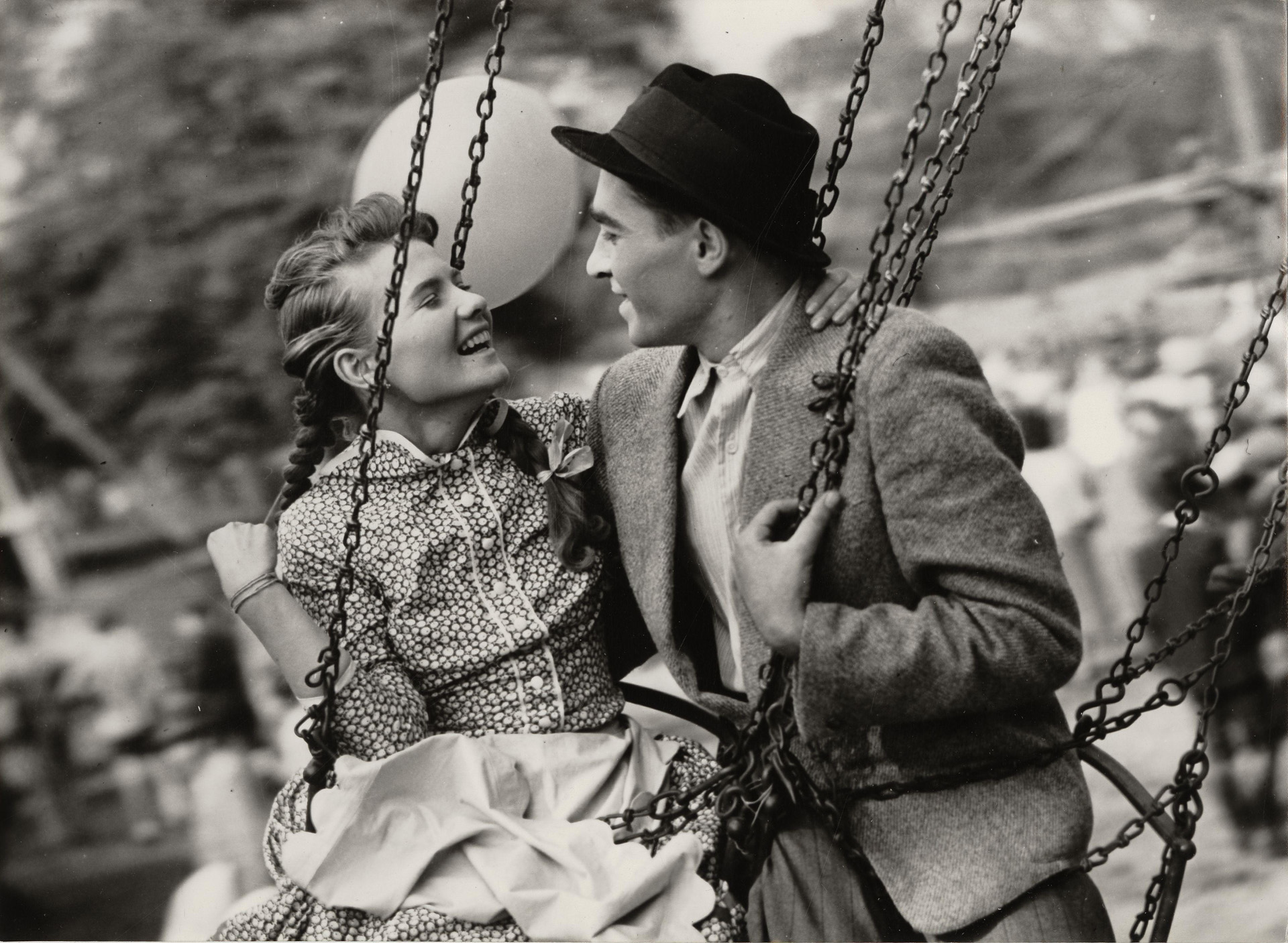 Fábri Zoltán Körhinta c. filmjében, 1956. (Fotó: Nemzeti Filmintézet)