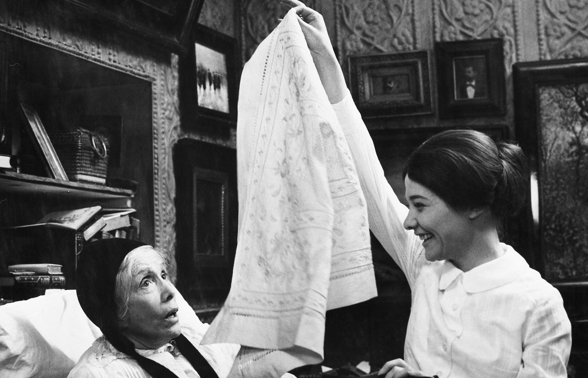 A Szerelem c. filmben 1971-ben (Fotó: Mafilm Studio/Collection ChristopheL via AFP)