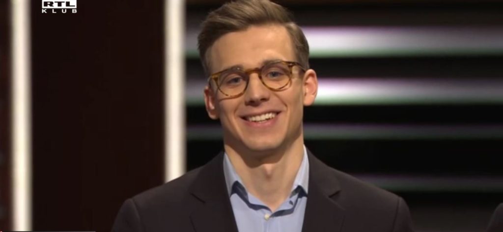 Alberet, vagy ahogy Balogh Péter nevezte, Berci már rutinos szereplőként tért vissza a Cápák között felvételére