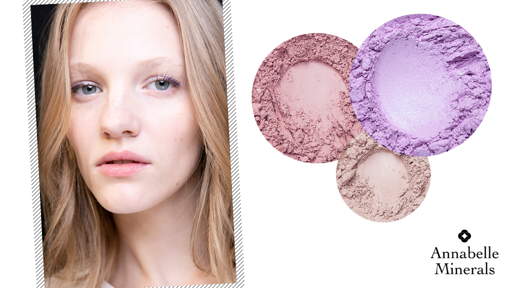 Annabelle Minerals orgonalila smink: Lilac - Margarita - Frappé