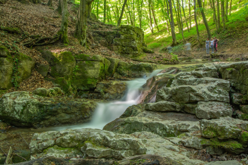 Római-fürdő vízesés