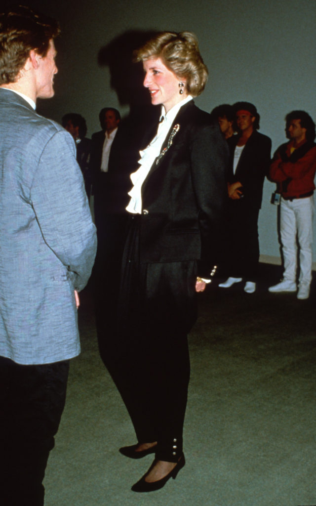 Bryan Adams és Diana hercegnő egy kanadai rendezvényen, 1986-ban (Fotó: Anwar Hussein/Getty Images)