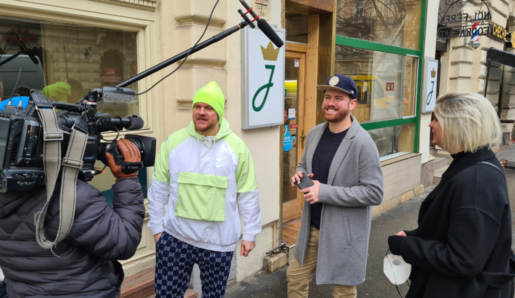 Fluor Tomit sok meglepetés érte a Nagy szám forgatásán