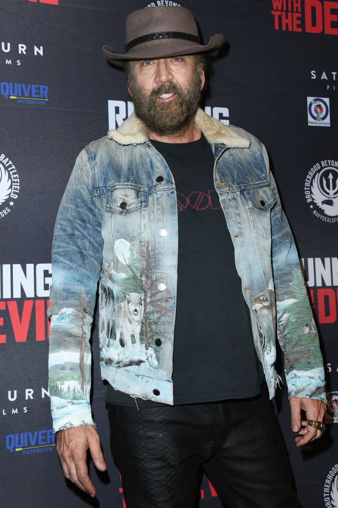 A lumberszexuális Nic Cage (Photo by Jon Kopaloff/Getty Images)