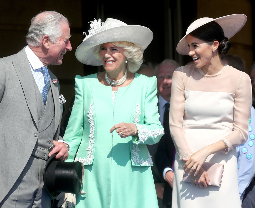 Meghan Markle Károly herceg és Camilla