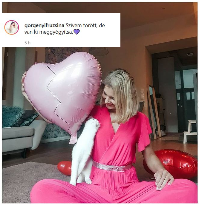 Görgényi Fruzsina új életet kezdett