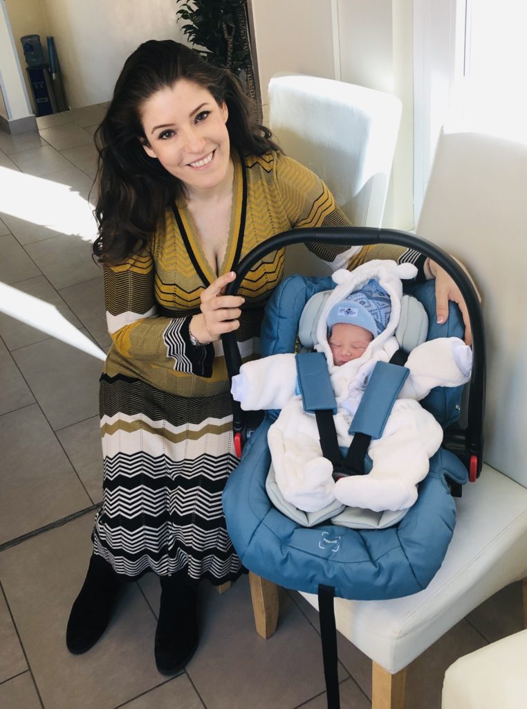 Megszületett Magony Szilvi kisfia, csodaszép nevet kapott