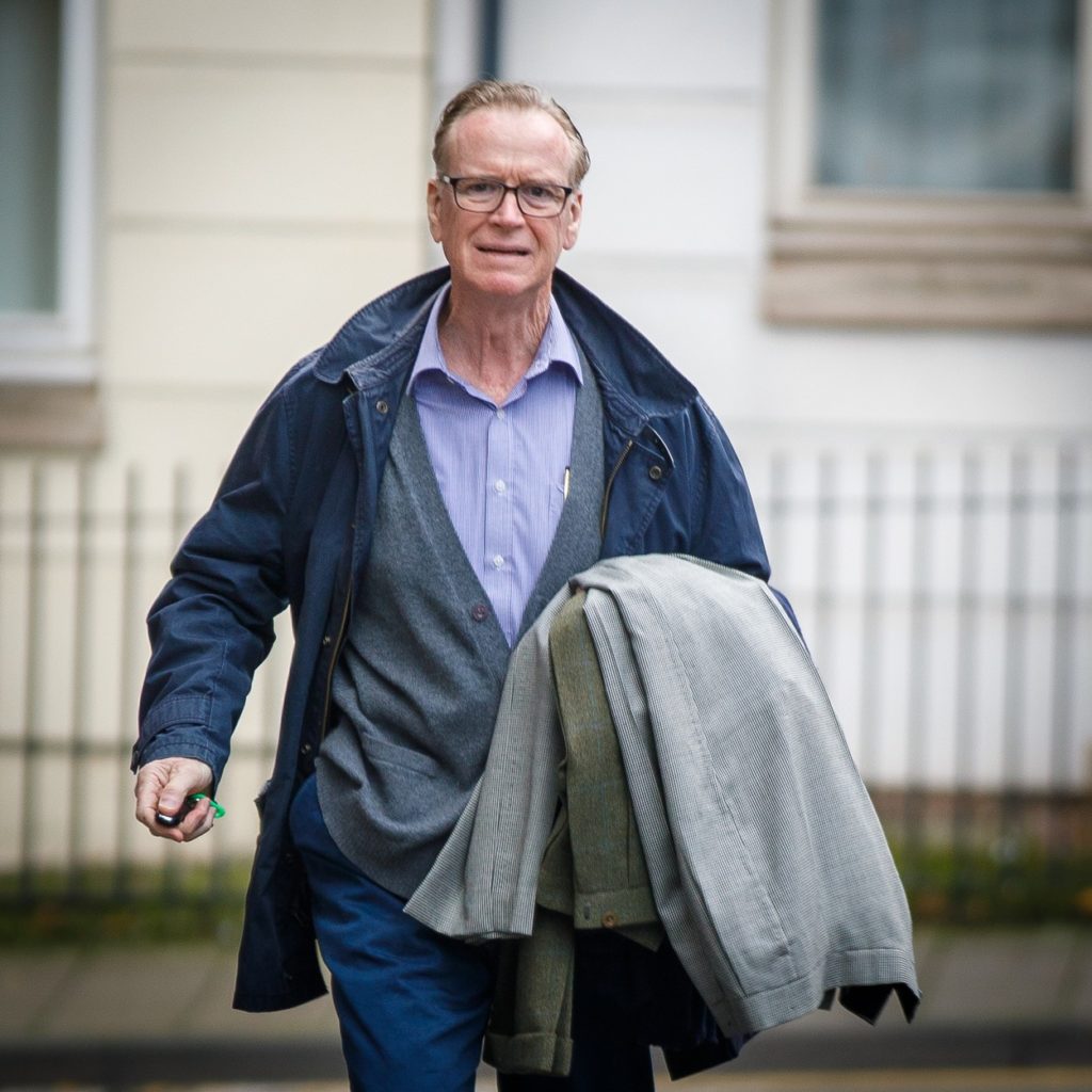 James Hewitt egy friss fotón, Exeterben, 2020-ban (Fotó: Profimedia)